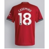 Camisa de Futebol Manchester United Casemiro #18 Equipamento Principal 2025-26 Manga Curta Camisa de Futebol Manchester United Casemiro #18 Equipamento Principal 2025-26 Manga Curta